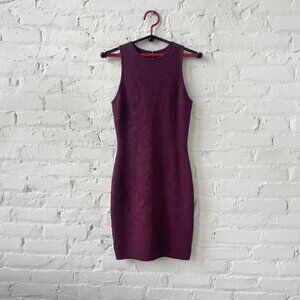 Rebecca Minkoff purple viscose dress